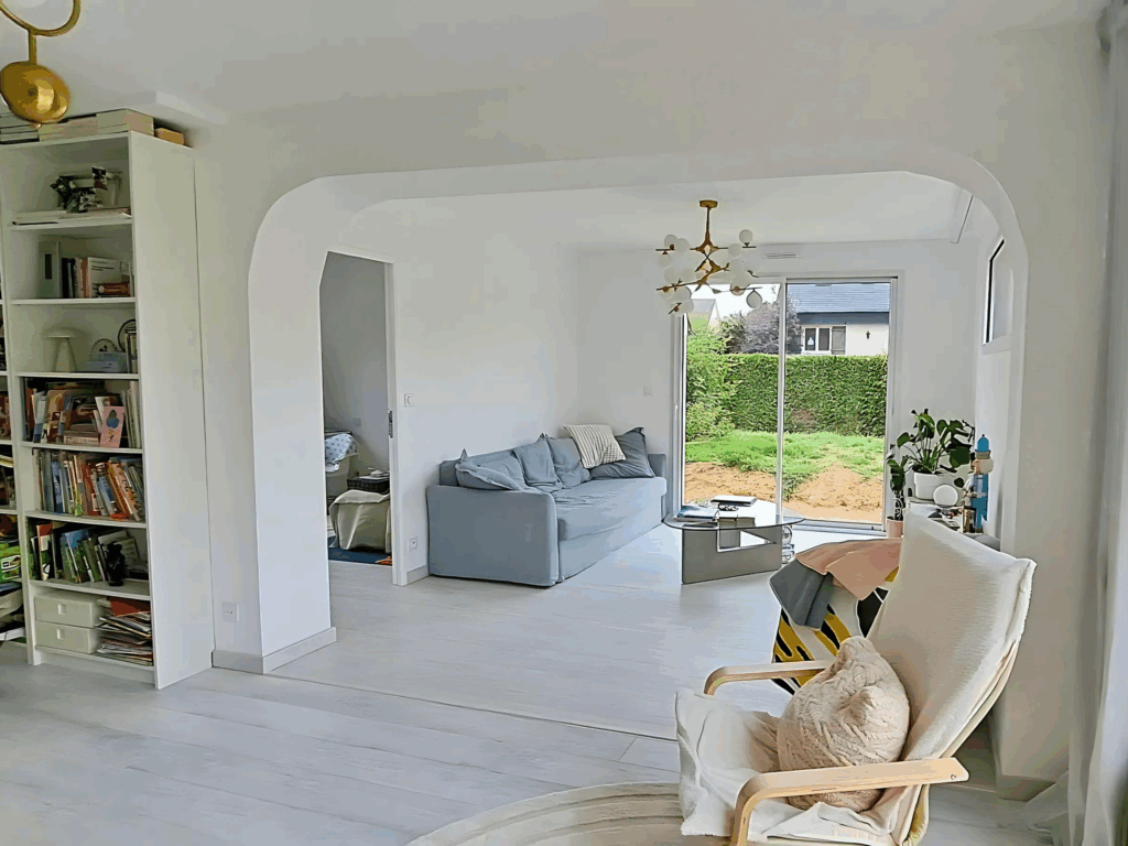 Extension salon à Cesson-Sévigné